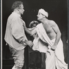 William Roerick and Dennis Patrick in the 1967 production of Marat/Sade
