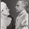 Dennis Patrick and William Roerick in the 1967 production of Marat/Sade