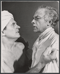 Dennis Patrick and William Roerick in the 1967 production of Marat/Sade