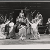 Dennis Patrick [center] and unidentified others in the 1967 production of Marat/Sade