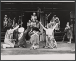 Dennis Patrick [center] and unidentified others in the 1967 production of Marat/Sade