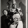 Dennis Patrick [right] and unidentified others in the 1967 production of Marat/Sade