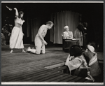 Verna Bloom, William Roerick and Dennis Patrick in the 1967 production of Marat/Sade