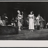 Dennis Patrick [left], Verna Bloom [center] and unidentified others in the 1967 production of Marat/Sade