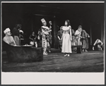 Dennis Patrick [left], Verna Bloom [center] and unidentified others in the 1967 production of Marat/Sade