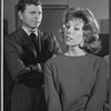 Barry Nelson and Betsy von Furstenberg in rehearsal for the stage production Mary, Mary