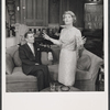 Michael Rennie and Barbara Bel Geddes in the stage production Mary, Mary