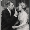Michael Rennie and Barbara Bel Geddes in the stage production Mary, Mary