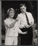 Barbara Bel Geddes and Barry Nelson in the stage production Mary, Mary