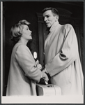 Barbara Bel Geddes and Michael Rennie in the stage production Mary, Mary