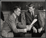 Michael Rennie and Barry Nelson in the stage production Mary, Mary