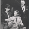 Ellen Weston, Tom Poston and Howard St. John in the stage production Mary, Mary