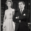 Julia Meade and Scott McKay in the stage production Mary, Mary