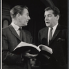 Tom Helmore and Scott McKay in the stage production Mary, Mary