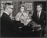 Hiram Sherman, Julia Meade and Scott McKay in the stage production Mary, Mary