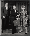 Scott McKay, Hiram Sherman and Gale Gladstone in the stage production Mary, Mary