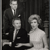 Scott McKay, Tom Helmore and Julia Meade in the stage production Mary, Mary