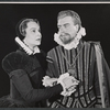Irene Worth and Douglas Campbell in the stage production Mary Stuart