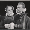 Irene Worth and Douglas Campbell in the stage production Mary Stuart