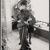 Marisa Mell in rehearsal for the stage production Mata Hari