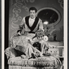 Joan Carroll and unidentified in the stage production Lulu