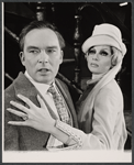 Patricia Cullen and unidentified [left] in the 1967 stage production Lulu