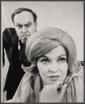 Donald Gramm and Patricia Cullen in the 1967 stage production Lulu