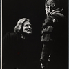 Albert Finney and unidentified in the stage production Luther