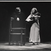Albert Finney and Lorna Lewis in the stage production Luther