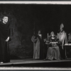 Albert Finney [left] and unidentified others in the stage production Luther
