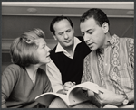 Anne Jackson, Eli Wallach and Alan Arkin in rehearsal for the Broadway production of Luv