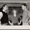 Eli Wallach, Anne Jackson and Alan Arkin in rehearsal for the Broadway production of Luv