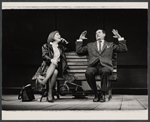 Anne Jackson and Eli Wallach in the Broadway production of Luv