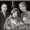 Eli Wallach, Anne Jackson and Gabriel Dell in publicity pose for the Broadway production of Luv
