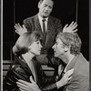 Anne Jackson, Eli Wallach [standing] and Gabriel Dell in the Broadway production of Luv