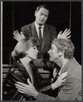 Anne Jackson, Eli Wallach [standing] and Gabriel Dell in the Broadway production of Luv