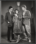 Larry Blyden, Anne Jackson and Gabriel Dell in the Broadway production of Luv