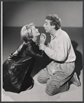 Barbara Bel Geddes and Gene Wilder in publicity pose for the Broadway production of Luv