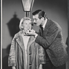 Barbara Bel Geddes and Robert Darnell in publicity pose for the Broadway production of Luv