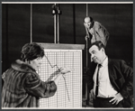 Dorothy Loudon, Tom Bosley and Herb Edelman [background] from the touring stage production Luv