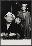 Tom Bosley, Dorothy Loudon and Herb Edelman in publicity still for the national tour of the stage production Luv