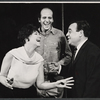 Dorothy Loudon, Herb Edelman and Tom Bosley from the touring cast of the stage production Luv