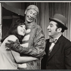 Carleton Carpenter, Joey Faye and unidentified [left] in the stage production Lyle