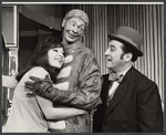 Carleton Carpenter, Joey Faye and unidentified [left] in the stage production Lyle