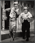 Carleton Carpenter and Joey Faye in the stage production Lyle