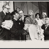 Carleton Carpenter, Joey Faye and unidentified others in the stage production Lyle