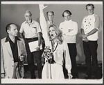 Philip Bruns, Melina Mercouri and unidentified others in the 1972 stage production Lysistrada