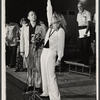 Philip Bruns, Melina Mercouri [center] and unidentified others in the 1972 stage production Lysistrada