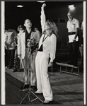 Philip Bruns, Melina Mercouri [center] and unidentified others in the 1972 stage production Lysistrada