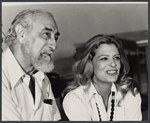 Melina Mercouri and unidentified [left] in the 1972 stage production Lysistrada